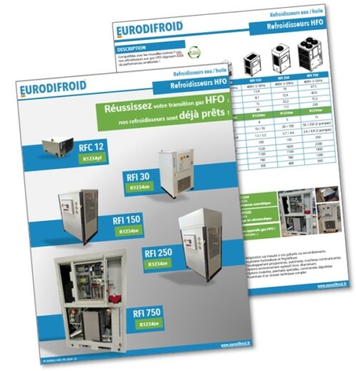 Utilisation de gaz ou fluide frigorigènes HFO chez Eurodifroid