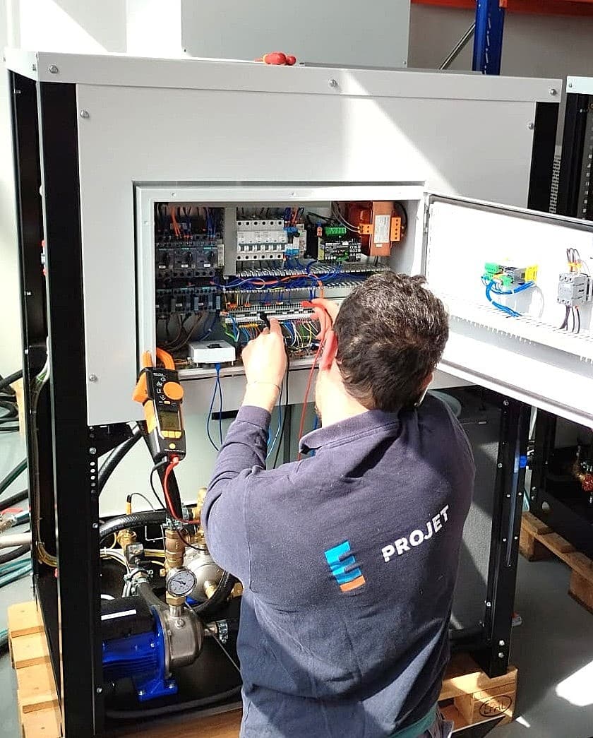 Intervention pour mise en service groupe froid Eurodifroid