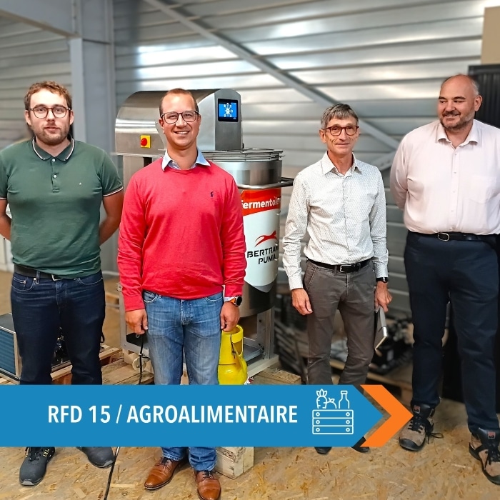 Réalisation d'un groupe de condensation pour équipement agroalimentaire