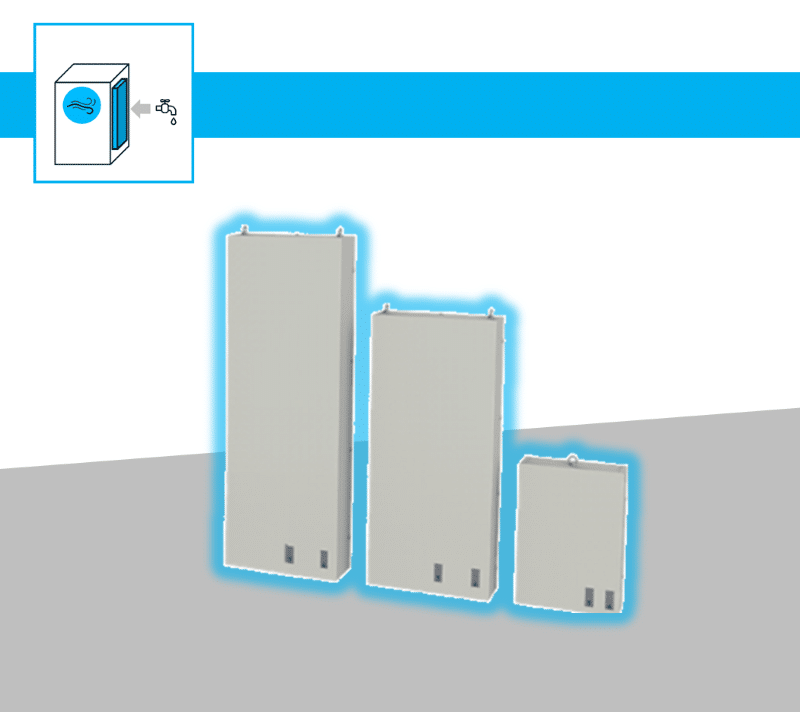 Échangeurs air/eau TWS pour climatisation armoire ou local technique