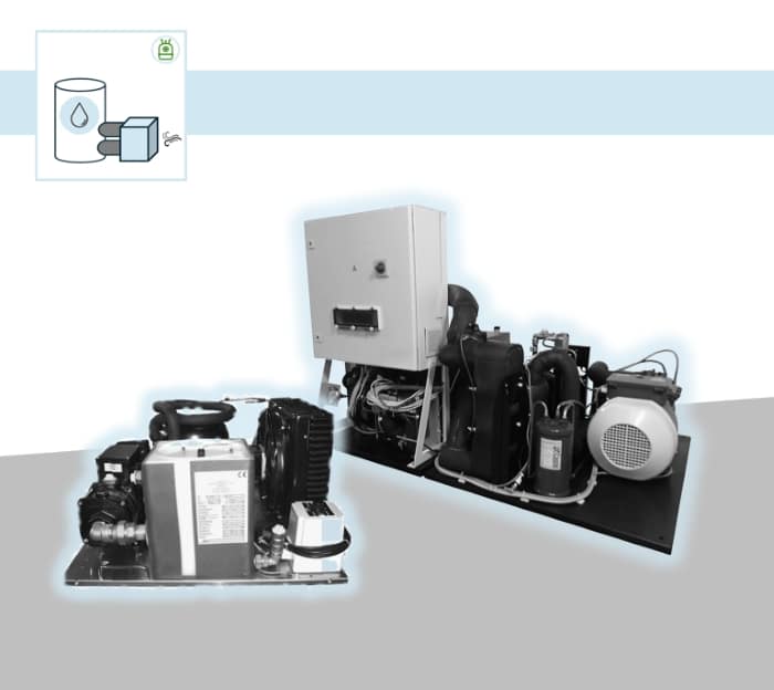 Refroidisseurs d'eau industriel à intégrer ERI de Eurodifroid