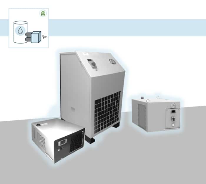 Refroidisseurs d'eau /ou d'huile RFC Eurodifroid pour applications industrielles