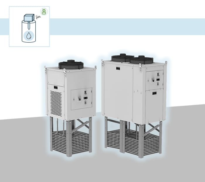 Gamme de refroidisseurs immergés (à serpentin) SCI