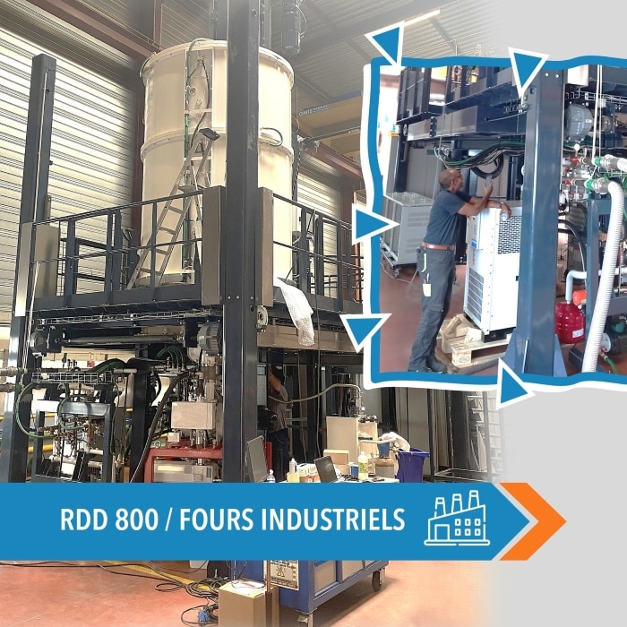 Refroidisseur Eurodifroid pour fours industriels