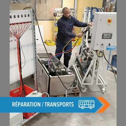 Réparation de climatiseurs pour autobus