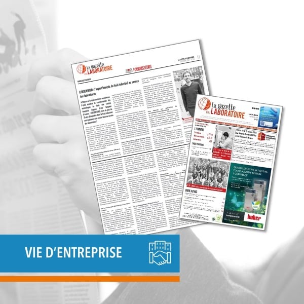 Article presse sur les appareils de refroidissement et de climatisation Eurodifroid - La Gazette du Laboratoire