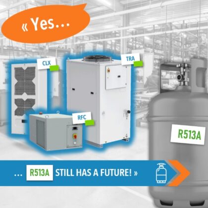 Switch to R513A refrigerant for our CLX, RFC, and TRA refrigeration units.