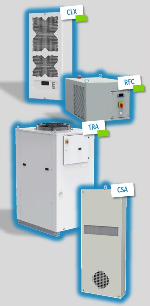 Appareils Eurodifroid évoluant en Septembre 2026 : CLX, TRA, RFC et CSA