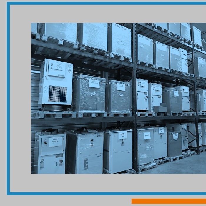 Eurodifroid has industrial air conditioners and chillers in stock, available for immediate delivery!